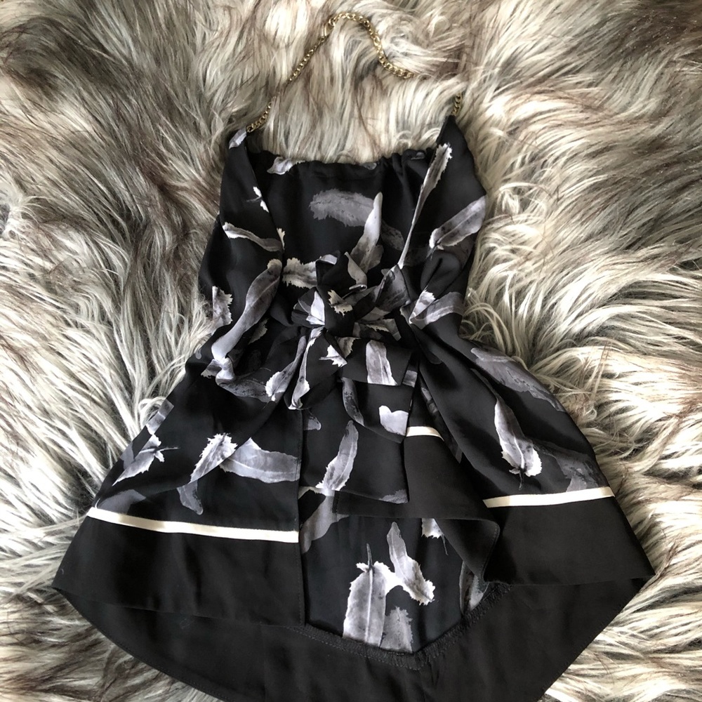 Tie back halter top